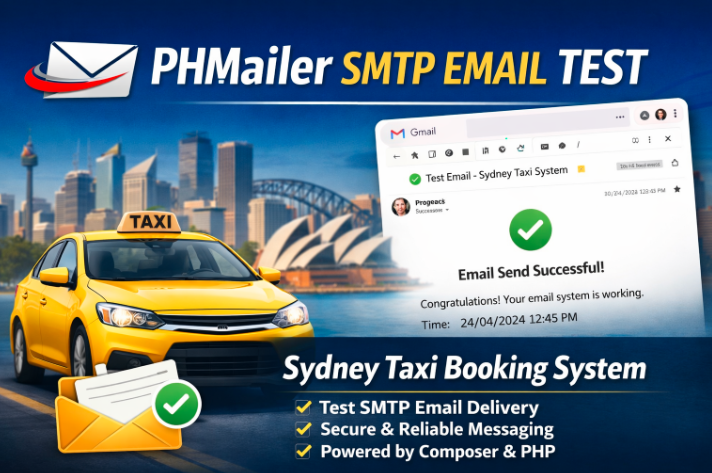 PHPMailer SMTP Email 