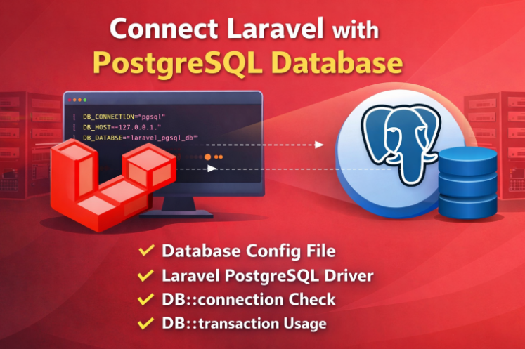 Connect Laravel with PostgreSQL Database Complete Guide with Example