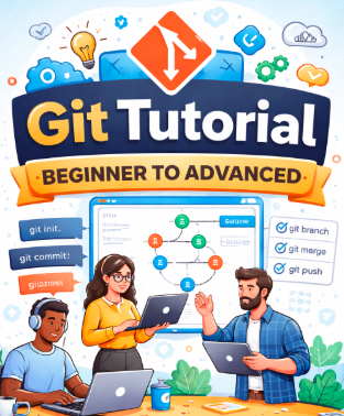 Git Tutorial for Beginners to Advanced – Complete Step-by-Step Guide