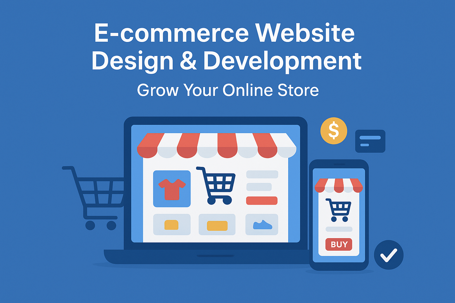 E-commerce Website Design & Development – Grow Your Online Store