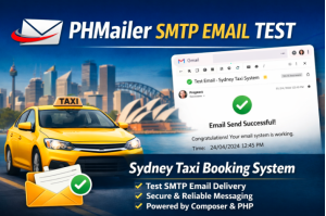 PHPMailer SMTP Email
