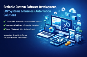 Scalable Custom Software Development, ERP Systems & Business Automation Solutions