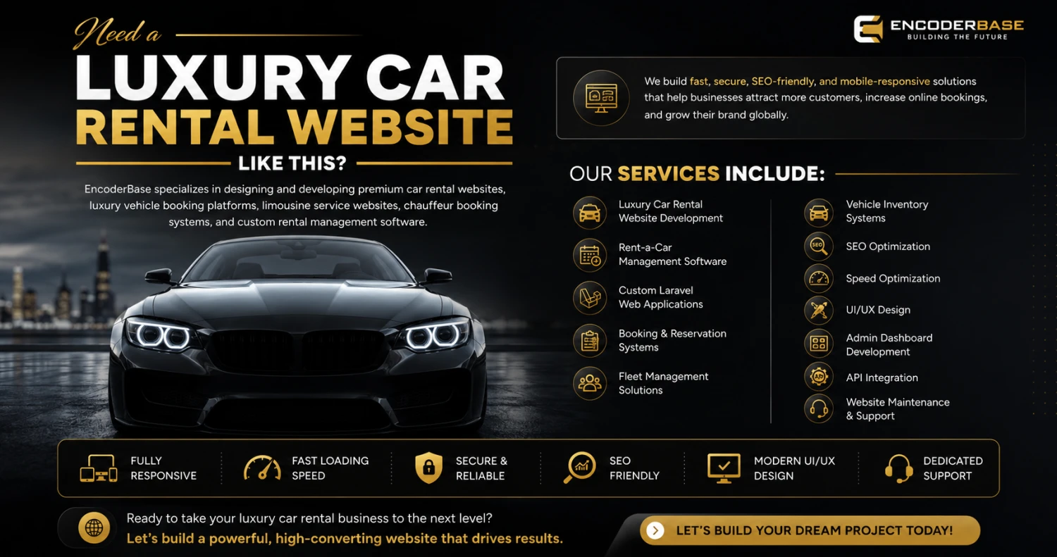 Luxury Car Rental Website