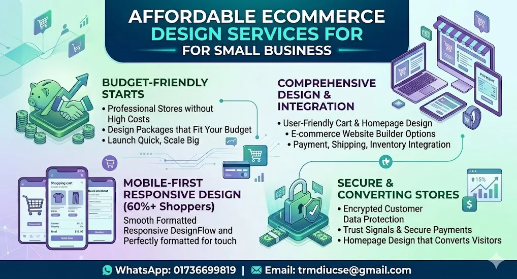 Affordable Ecommerce Design Services for Small Business Growth