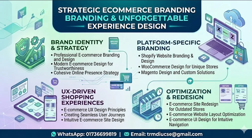 Professional Ecommerce Design & Ecommerce Branding for Modern Stores